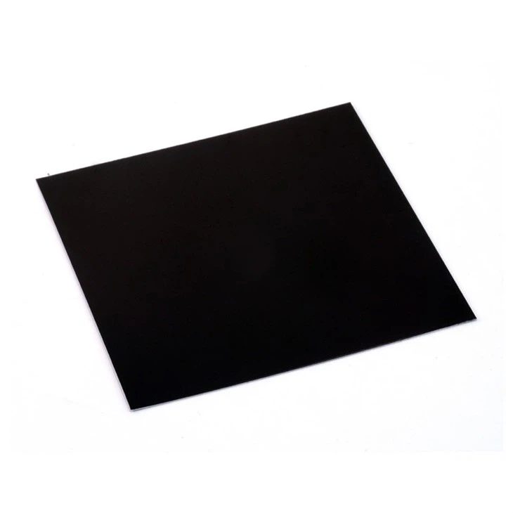 black anodized aluminum